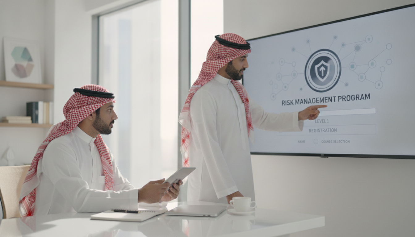 CS100 - تسجيل المستوى الأول لبرنامج إدارة المخاطر